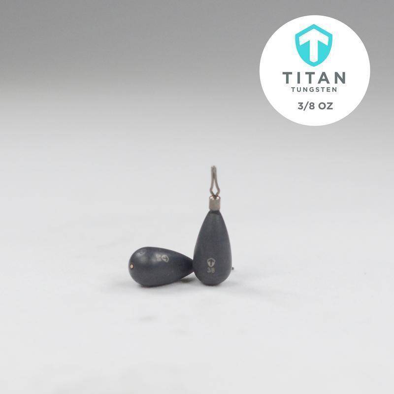 Pro-Series Tungsten Barrel/Carolina Rig Weights – Titan Tungsten