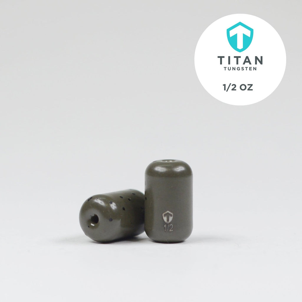 Pro-Series Tungsten Barrel/Carolina Rig Weights – Titan Tungsten