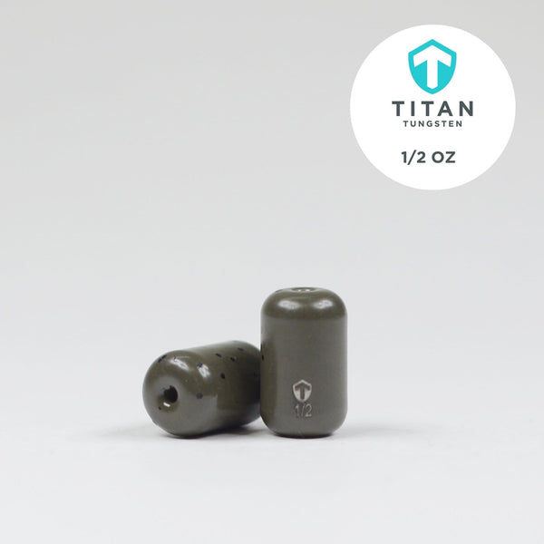 Pro-Series Tungsten Barrel/Carolina Rig Weights - Titan Tungsten