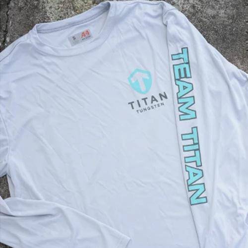 Team Titan SPF Fishing Shirt – Titan Tungsten