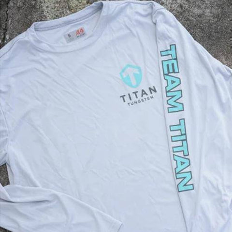 Team Titan SPF Fishing Shirt - Titan Tungsten