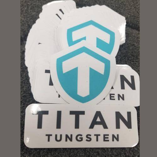 Titan Tungsten UV Decals (Boat+Truck)